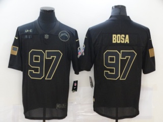 Los Angeles Chargers 97 Joey Bosa Salute to Service Limited Jersey Black