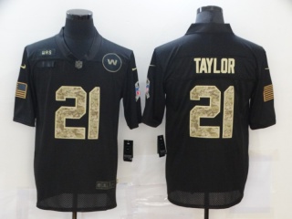 Washington Redskins #21 Sean Taylor Salute to Service Limited Jersey Black Camo