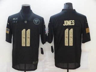 Atlanta Falcons #11 Julio Jones Salute to Service Limited Jersey Black Camo