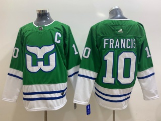 Adidas Hartford Whalers #10 Ron Francis Hockey Jersey Green