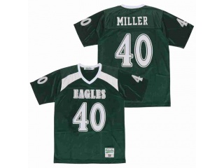 Von Miller 40 Eagles High School Football Jersey Green