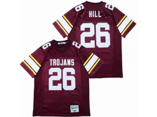 Tyreek Hill 26 Trojans High School Football Jersey Red