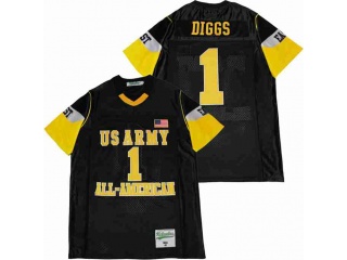 Stefon Diggs 1 High School Army All-American Football Jersey