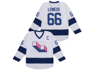 Mario Lemieux 66 Laval Voisines Hockey Jersey