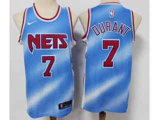 Nike Brooklyn Nets #7 Kevin Durant Jersey Blue