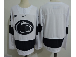 Penn State Nittany Lions Blank Hockey Jersey White
