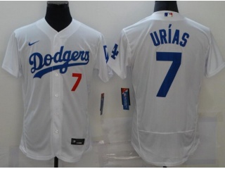 Nike Los Angeles Dodgers #7 Julio Urias Flexbase Jersey White