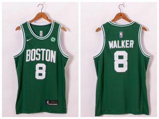 Jordan Boston Celtics #8 Kemba Walker Jersey Green