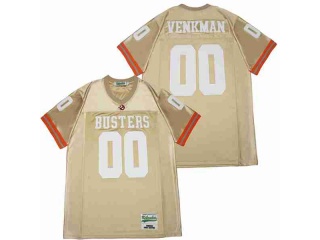 Ghost Busters #00 Venkman Football Jersey Cream