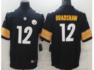 Pittsburgh Steelers #12 Terry Bradshaw Limited Jersey Black