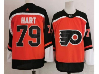 Adidas Philadelphia Flyers #79 Carter Hart 2020 Jersey Orange 