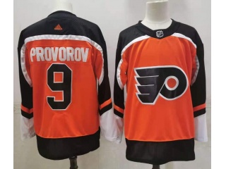 Adidas Philadelphia Flyers #9 Ivan Provorov 2020 Jersey Orange 