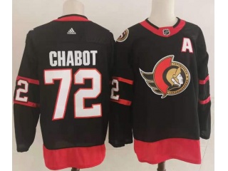 Adidas Ottawa Senators #72 Thomas Chabot Jersey Black