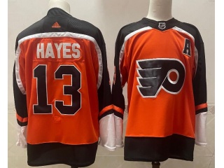 Adidas Philadelphia Flyers #13 Kevin Hayes 2020 Jersey Orange