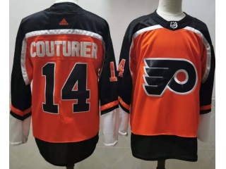 Adidas Philadelphia Flyers #14 Sean Couturier 2020 Jersey Orange 