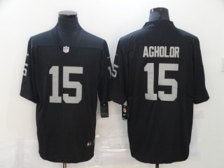 Oakland Raiders #15 Nelson Agholor Limited Jersey Black
