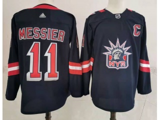 Adidas New York Rangers #11 Mark Messier 2020/21 Special Edition Breakaway Jersey Navy Blue