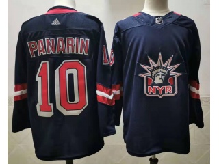 Adidas New York Rangers #10 Artemi Panarin 2020/21 Special Edition Breakaway Jersey Navy Blue