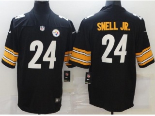 Pittsburgh Steelers #24 Benny Snell Jr .Vapor Limited Jersey Black 