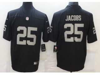 Oakland Raiders #25 Jacobs Limited Jersey Black