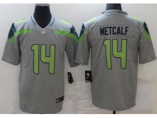Seattle Seahawks #14 DK Metcalf Limited Football Jersey Grey 
