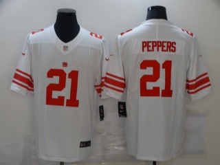 New York Giants #21 Jabrill Peppers Vapor Limited Jersey White