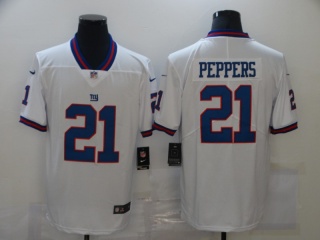 New York Giants #21 Jabrill Peppers Color Rush Limited Jersey White