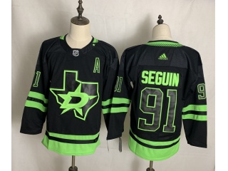 Adidas Dallas Stars #91 Tyler Seguin 2021 Breakaway Jersey Green