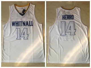 #14 Tyler Herro Whitnall High School Jersey White