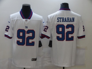 New York Giants #92 Michael Strahan Color Rush Limited Jersey White
