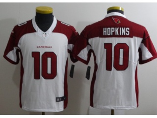 Woman Arizona Cardinals #10 DeAndre Hopkins Limited Jersey White 