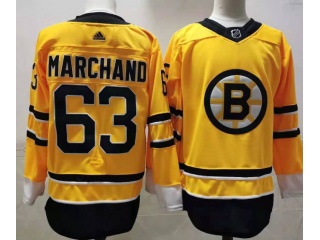 Adidas Boston Bruins #33 Zdeno Chara Hockey Jersey Yellow