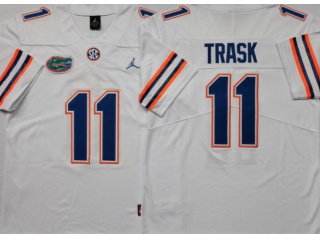 Florida Gators #11 Kyle Trask Jersey White