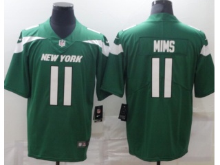 New York Jets #11 Denzel Mims Limited Jersey Green