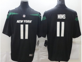 New York Jets #11 Denzel Mims Limited Jersey Black