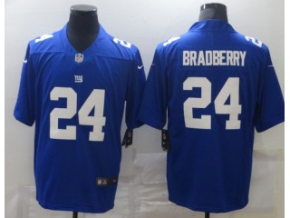 New York Giants #24 James Bradberry Vapor Limited Jersey Blue