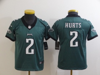 Youth Philadelphia Eagles #2 Jalen Hurts Limited Jersey Green