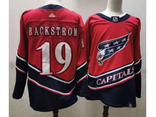 Adidas Washington Capitals #19 Nicklas Backstrom Retro Jersey Red