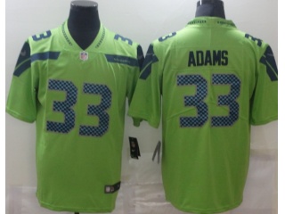 Seattle Seahawks #33 Jamal Adams Limited Jersey Green