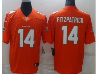 Miami Dolphins #14 Ryan Fitzpatrick Limited Jersey Orange 