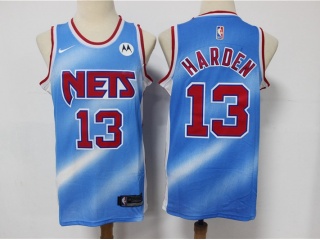 Nike Brooklyn Nets #13 James Harden Blue Jersey