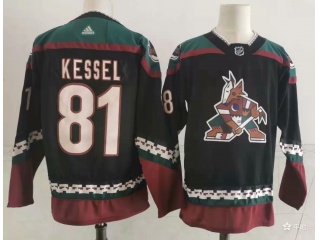 Adidas Phoenix Coyotes #81 Phil Kessel Retro Jersey Black