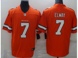 Denver Broncos #7 John Elway Color Rush Limited Jersey Orange
