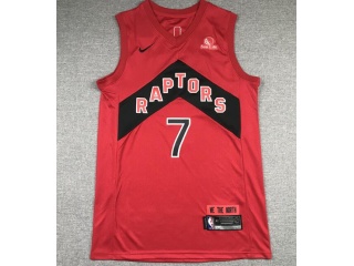 Toronto Raptors #7 Kyle Lowry 2021 Jersey Red