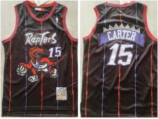 Toronto Raptors #15 Vince Carter Classic Throwback Jersey Black