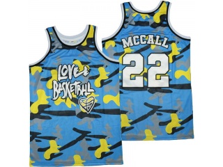 Love & Basketball Quincy MCcall #22 Basketball Jersey