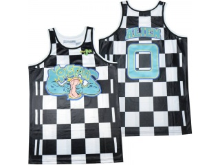 Space Jam #0 Monstars Checkered Jersey Black White