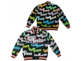 Fresh Prince Graffiti Black Satin Jacket