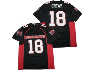 Paul Crewe #18 The Longest Yard Mean Machine Football Jersey Black