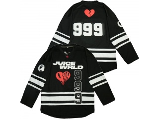 Juice Wrld #999 Hockey Jersey Black